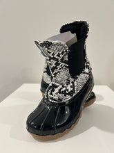 Load image into Gallery viewer, Snakeskin Duck Boots
