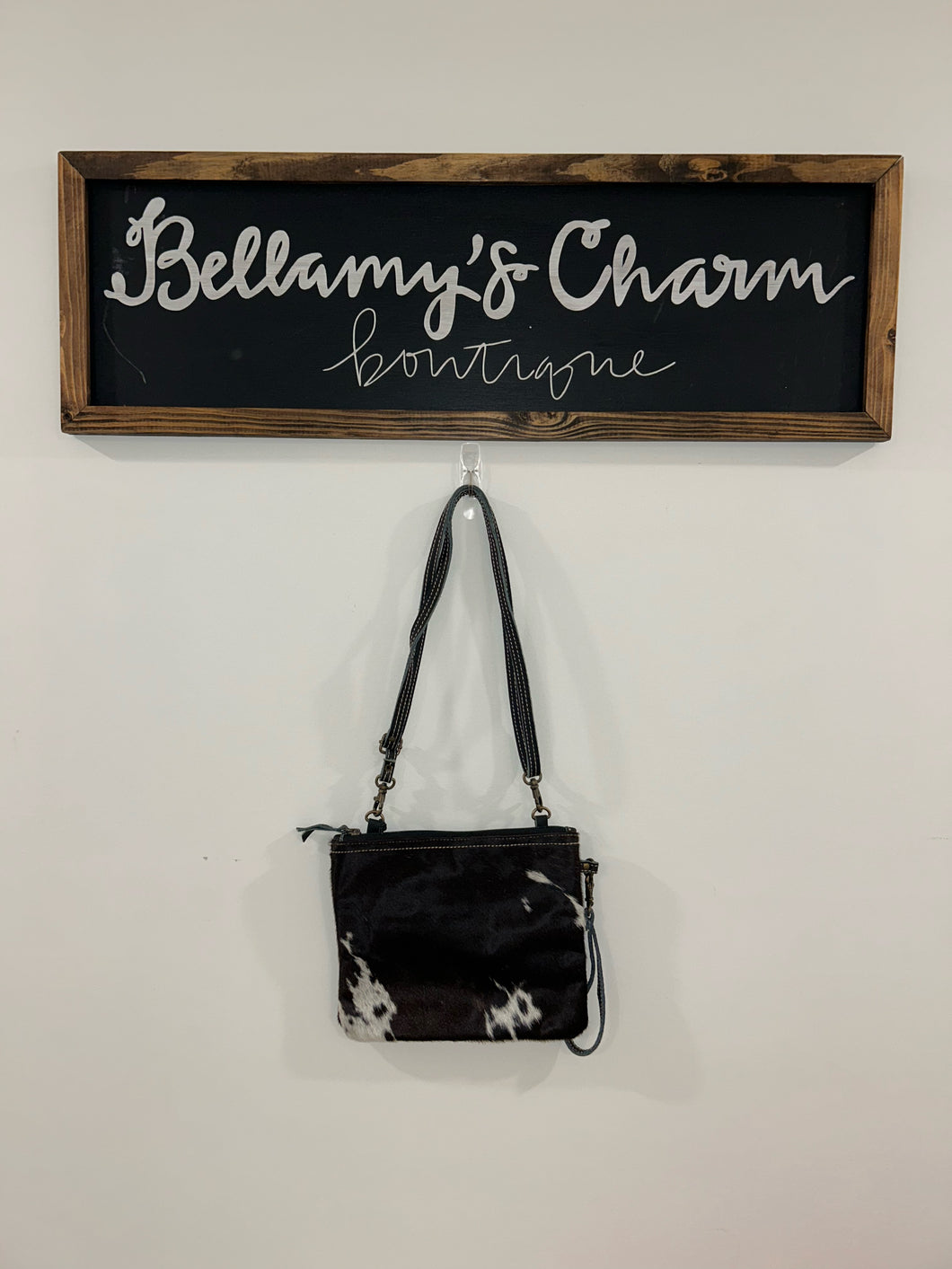 Cow Print Crossbody Purse