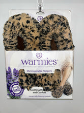 Load image into Gallery viewer, Leopard Warmies Slippers
