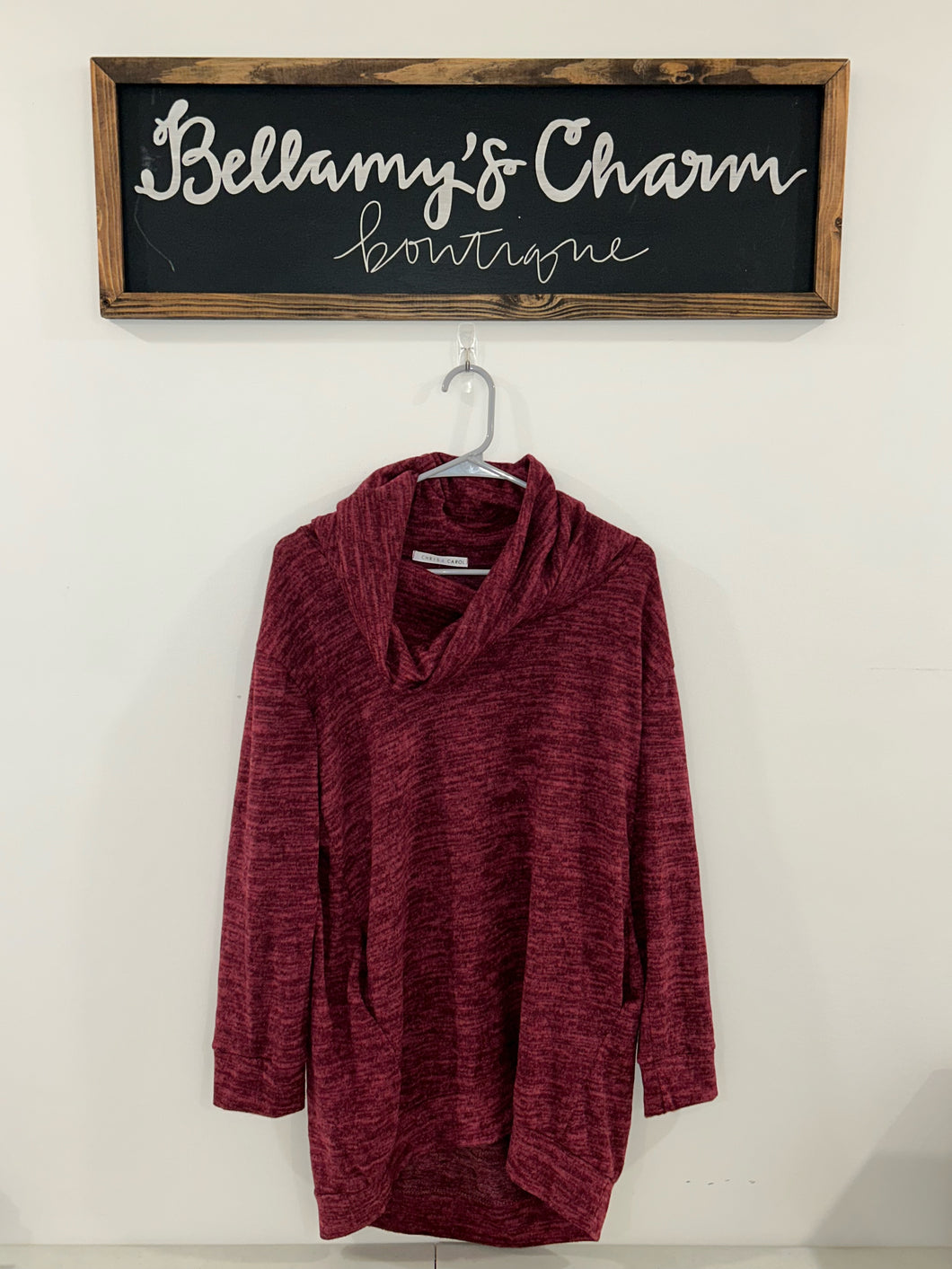 Red Turtle Neck Sweater