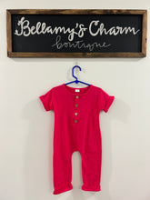 Load image into Gallery viewer, Solid Button Romper
