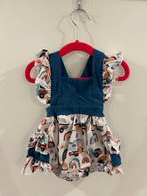 Load image into Gallery viewer, Ruffled Camper Onesie

