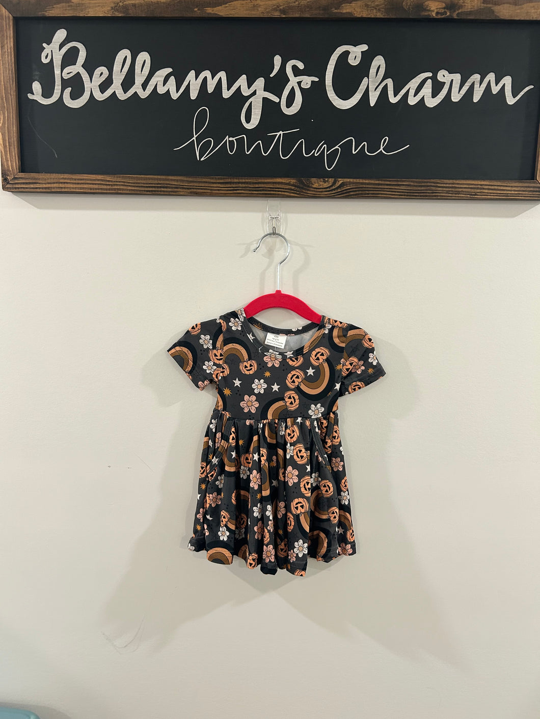 Pumpkin Twirl Dress