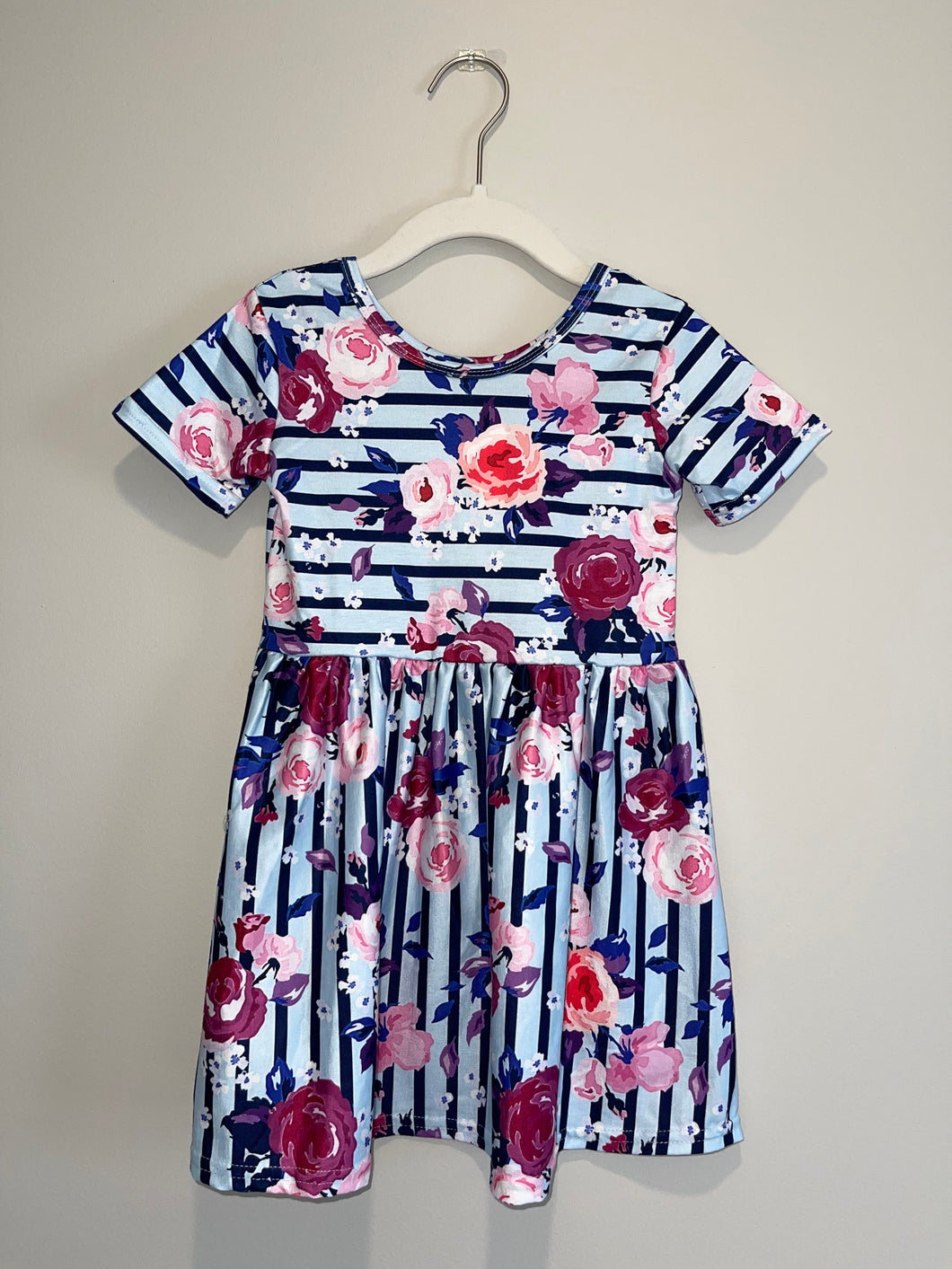 Light Blue Floral Dress
