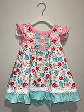 Load image into Gallery viewer, Mint Floral Flutter Set
