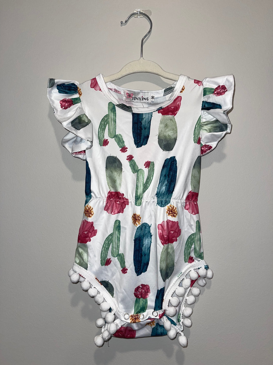 PomPom Cactus Romper