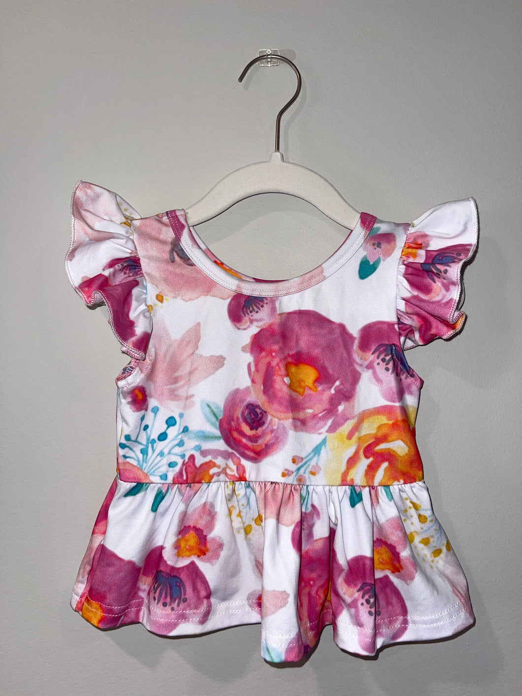 Summer Floral Bummie Set