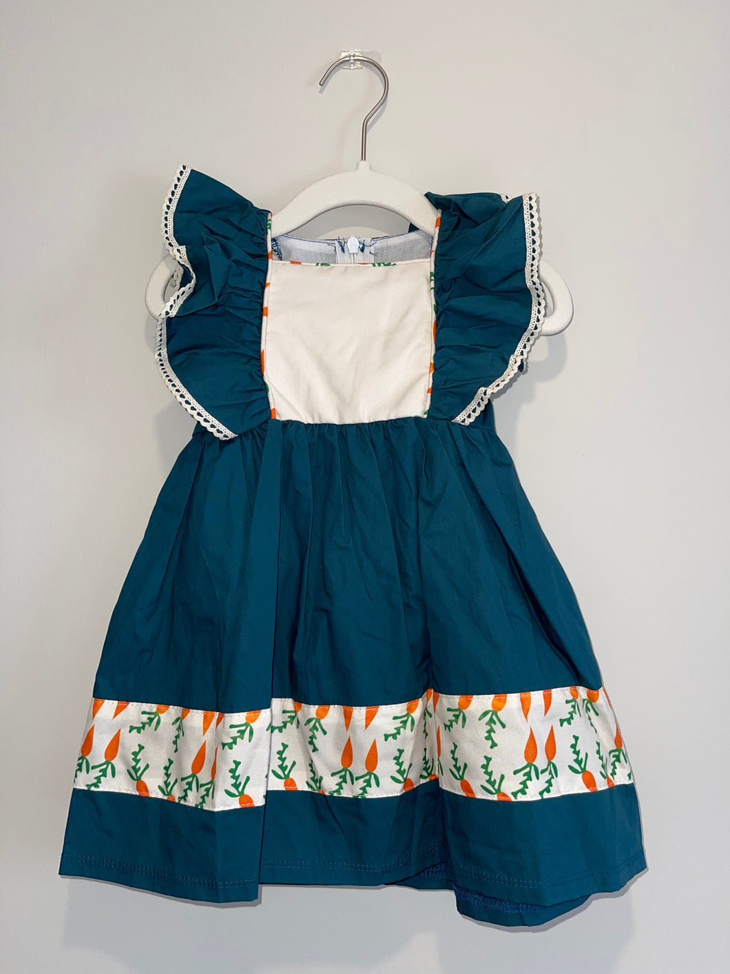 Teal Carrot Dress